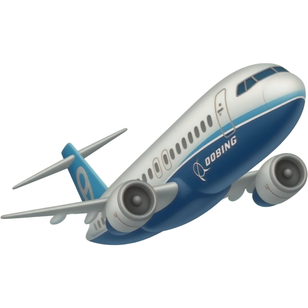 Boeing airplane emoji