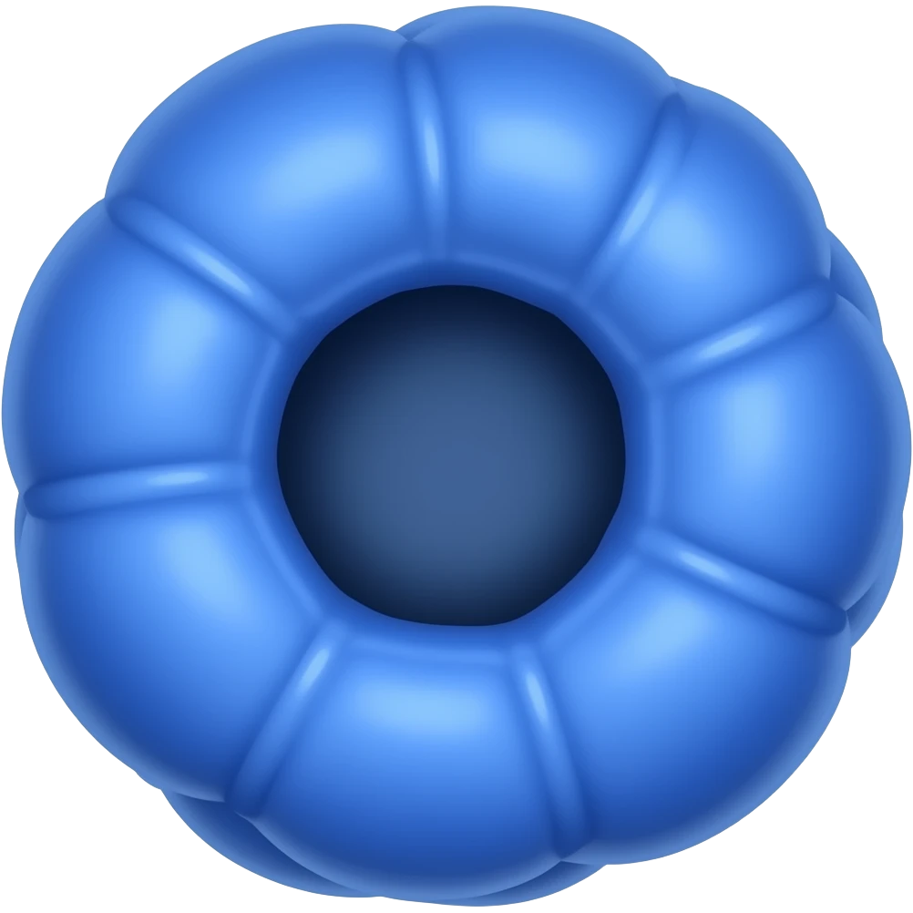 raspberryberry with no shading blue emoji