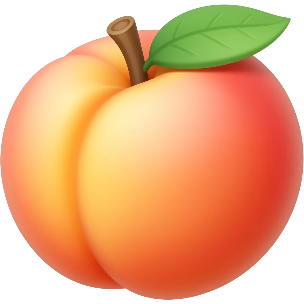 peach emoji