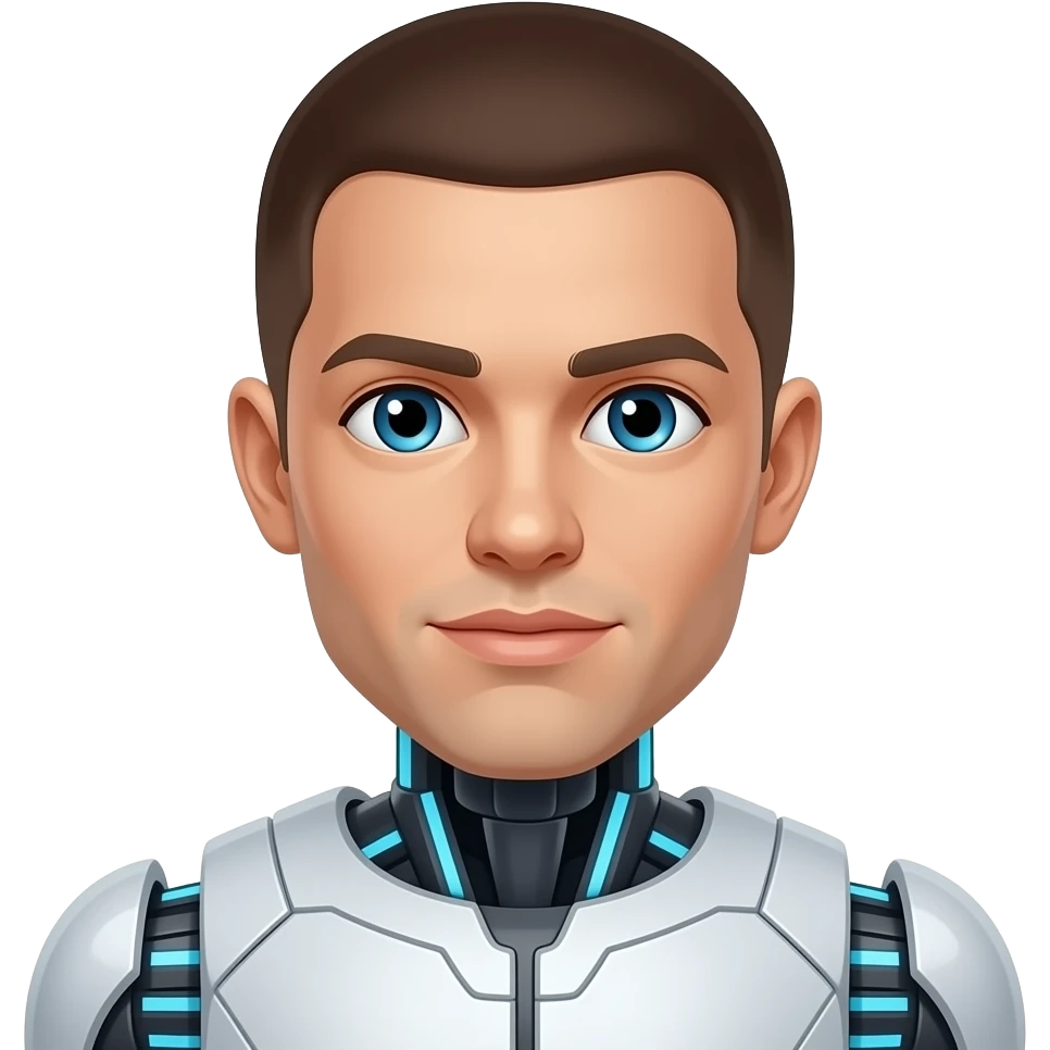 but your opponent turns out to be a flawless robot? emoji