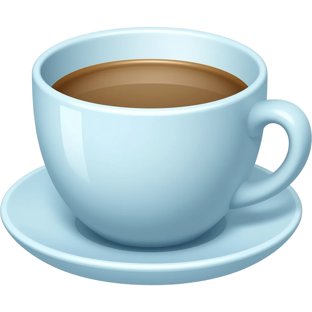 Té  de color azul el te emoji