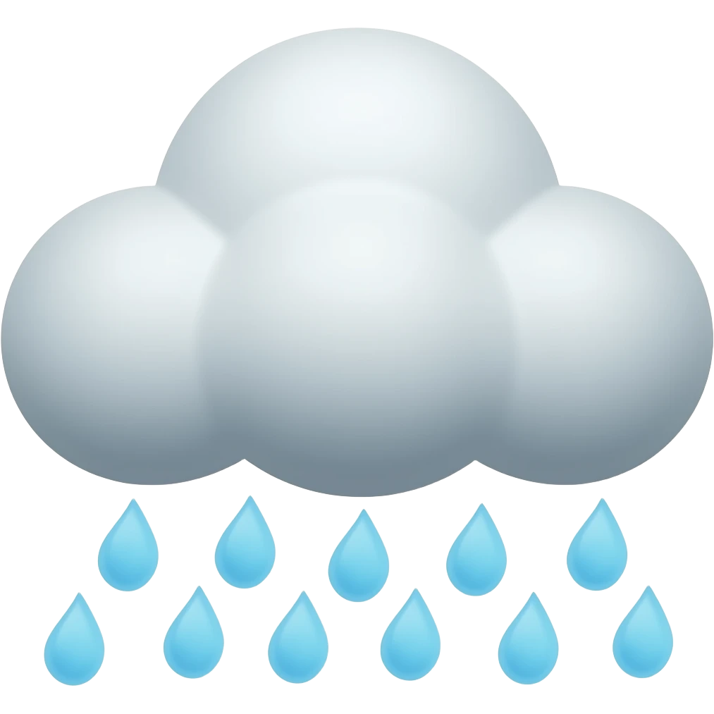 Rain emoji
