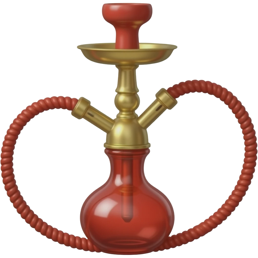 hookah red emoji