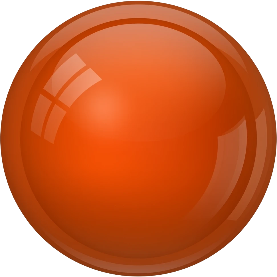 Dark Blood orange emoji