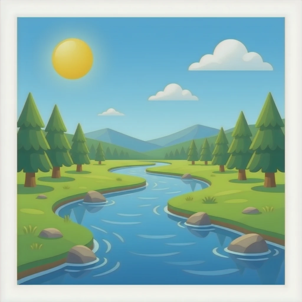 River emoji