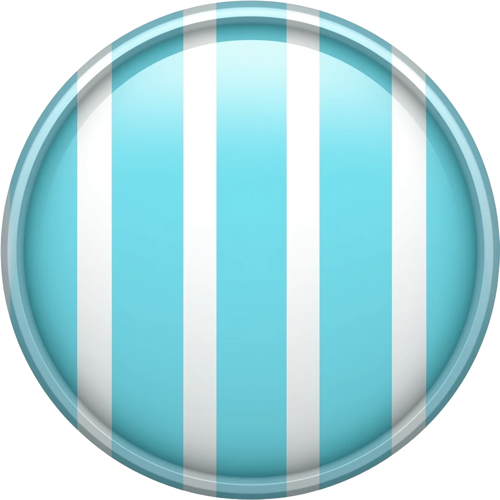 TURQUOUSE STRIPES emoji