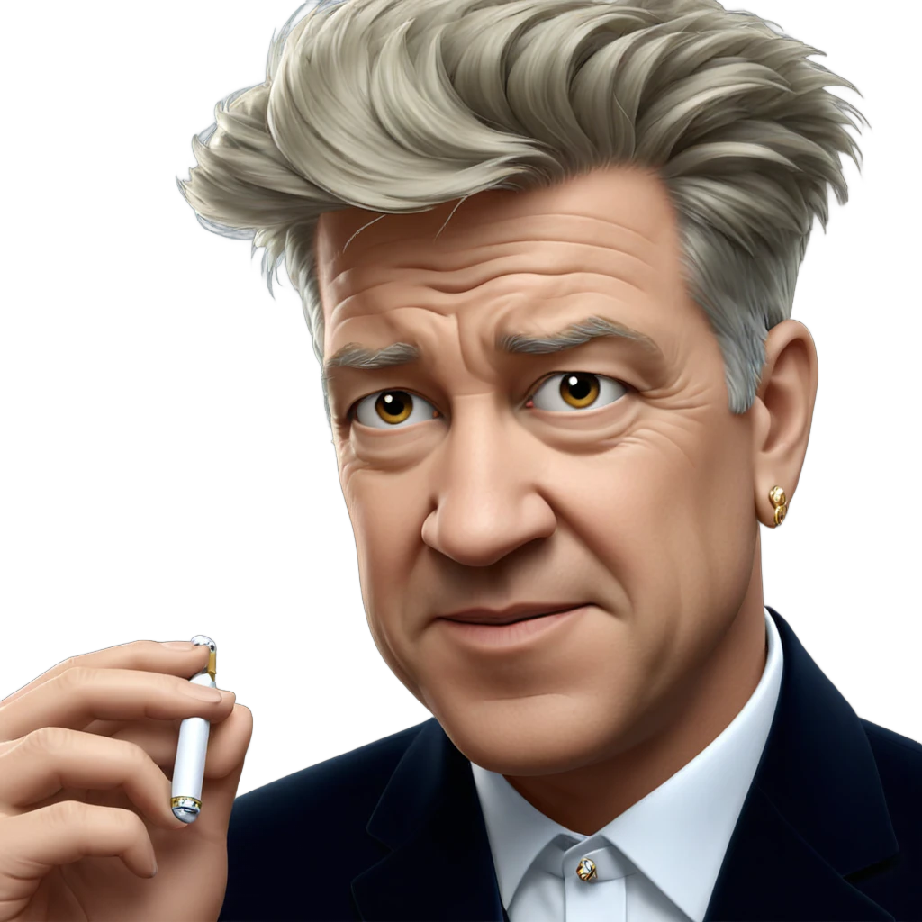 smoking elegance with jewelry emoji