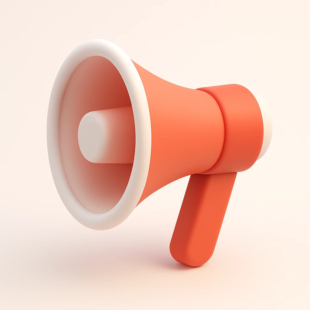 megaphone emoji
