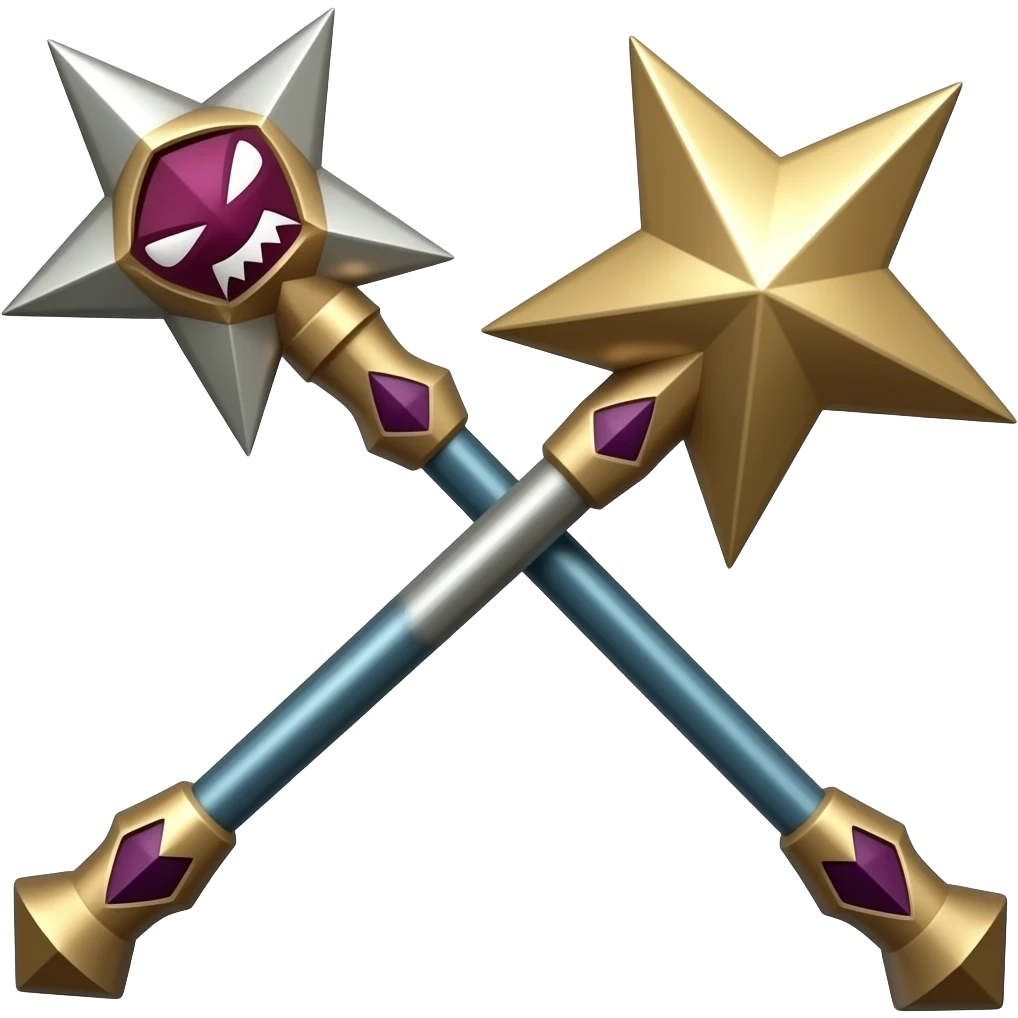 star's metalic wand from star against evil forces emoji