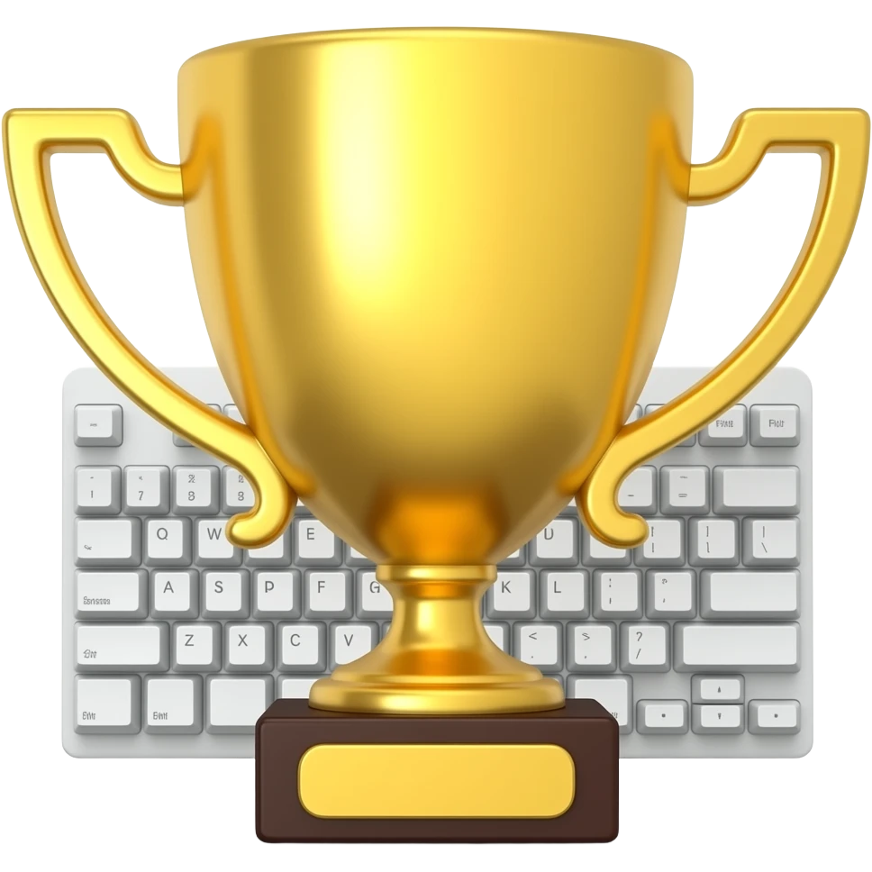 Keyboard trophee emoji
