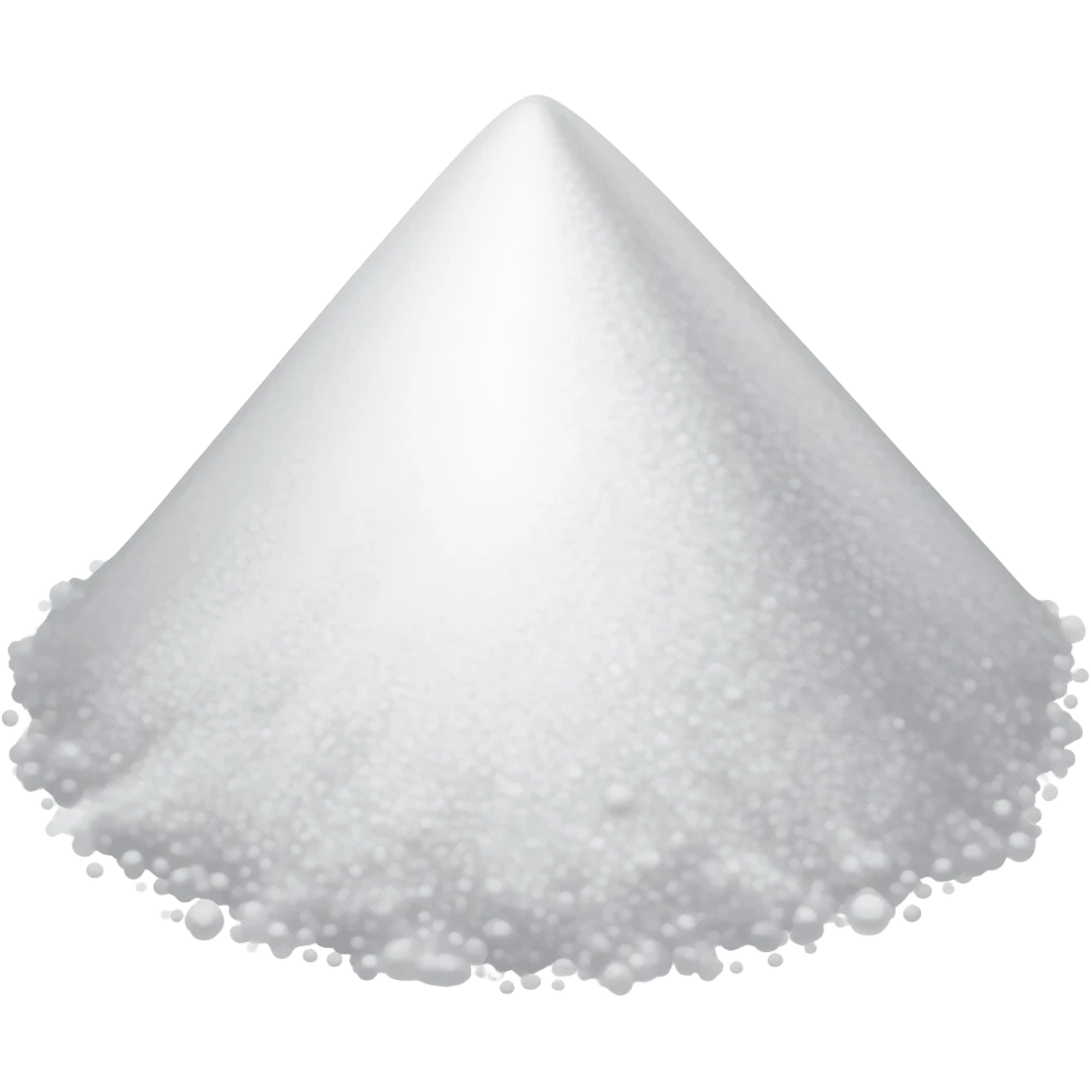 Pile of white powder emoji