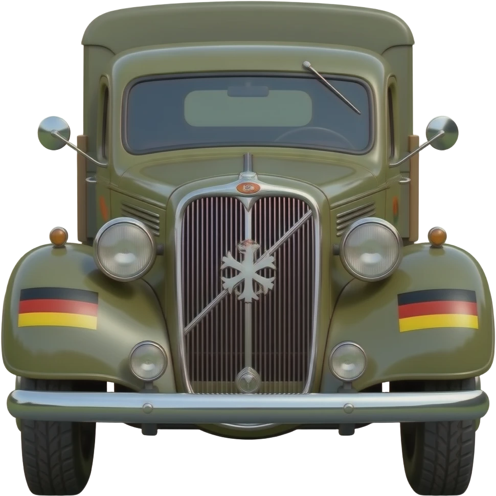 German empire truck emoji