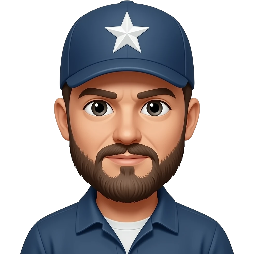 persona con estrella en la cabeza (fuerza de porter) emoji