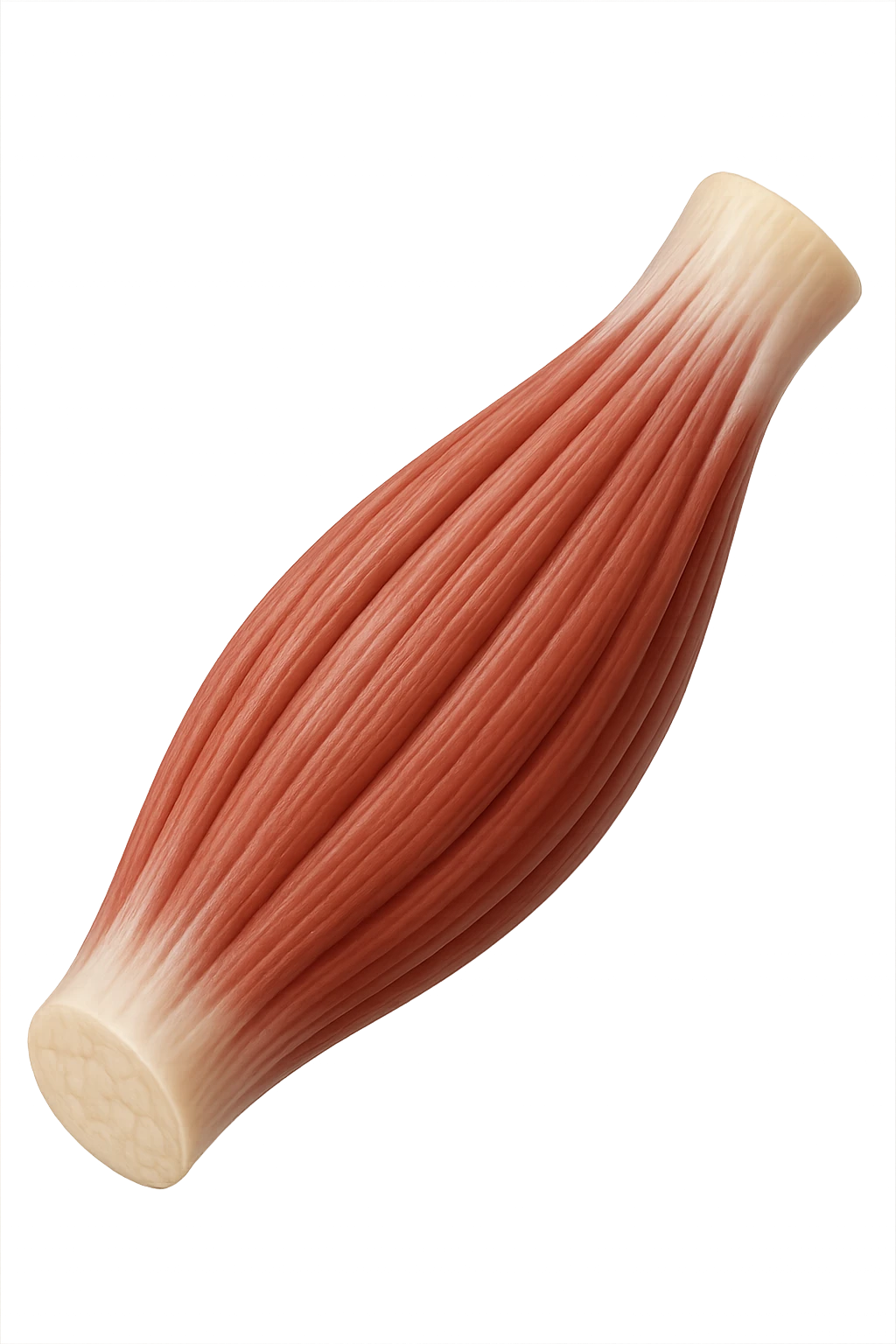 EMOJI STILE IPHONE 3D DI una porzione di tessuto muscolare umano anatomico realistico, FALLO MOLTO REALISTICO IN 3D emoji