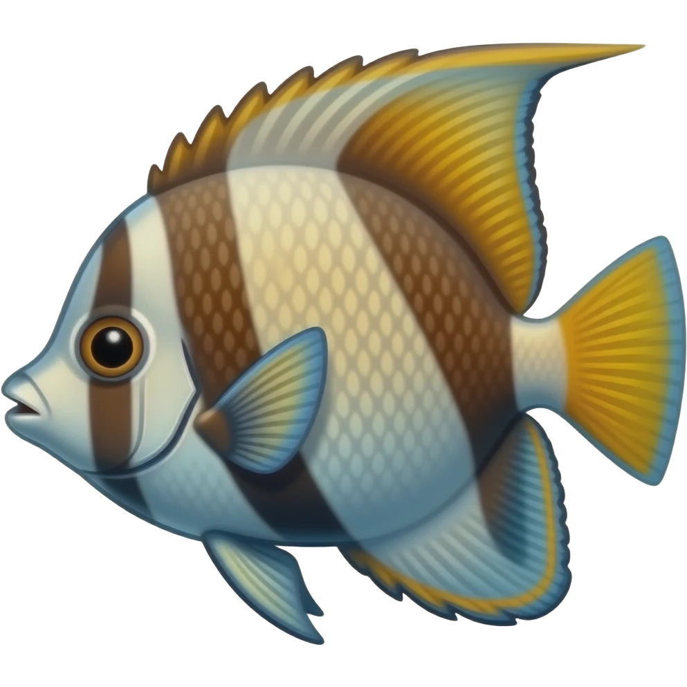 Cinematic coral reef aquarium fish vibrant emoji