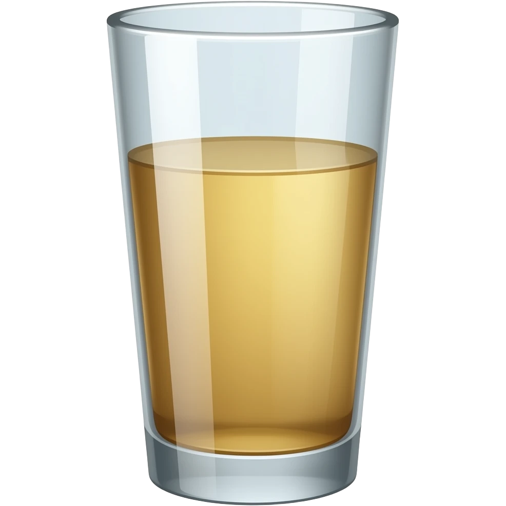 verre haut de icard emoji