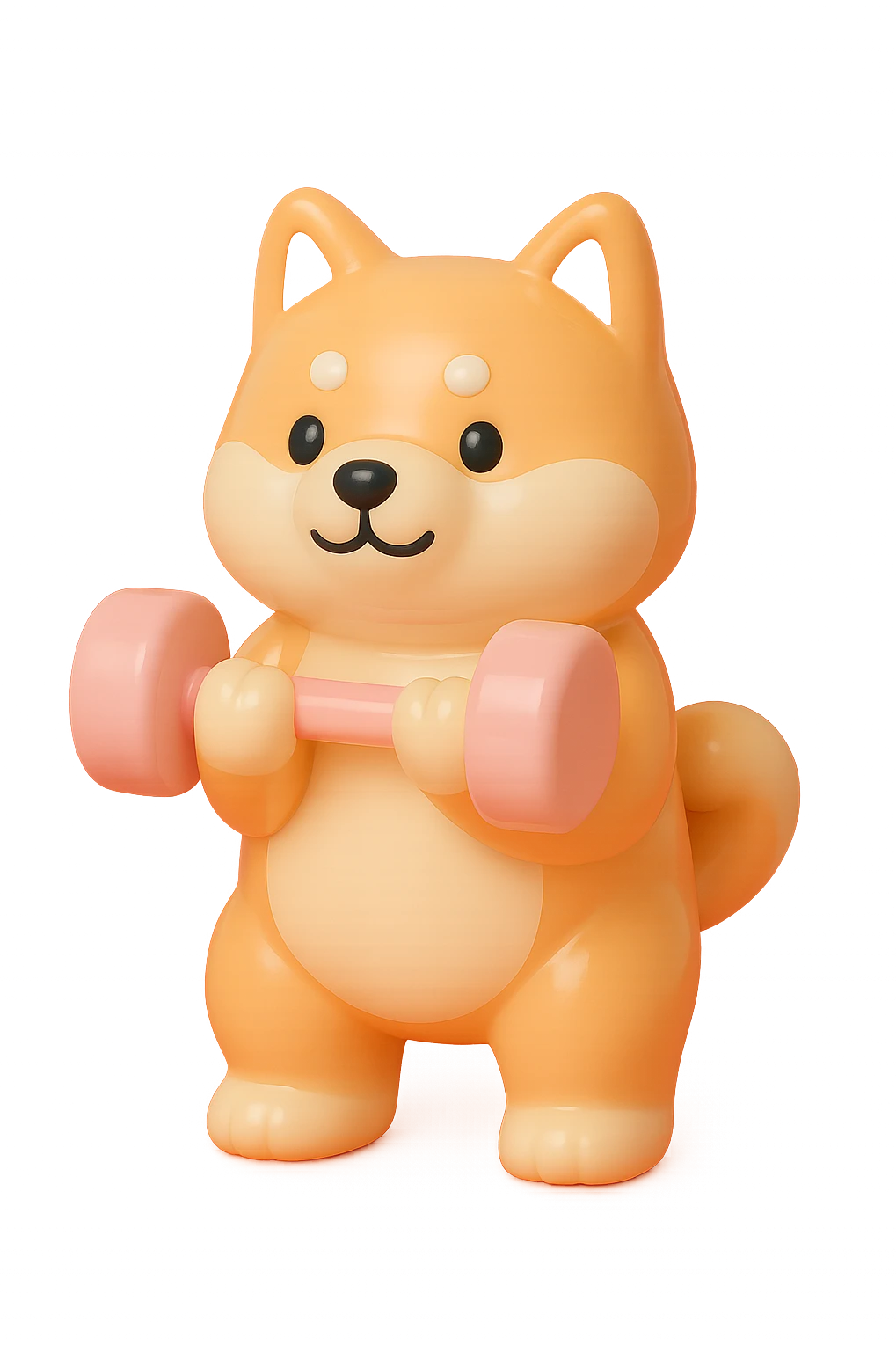 Shiba inu, fitness emoji