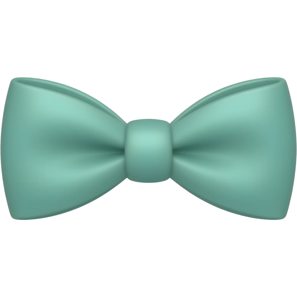 mint bowtie emoji