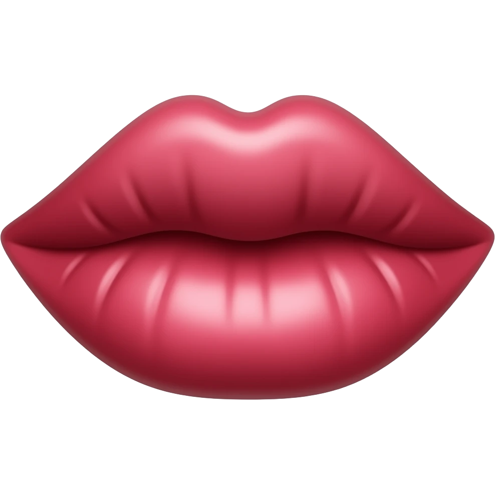 baddie lips emoji
