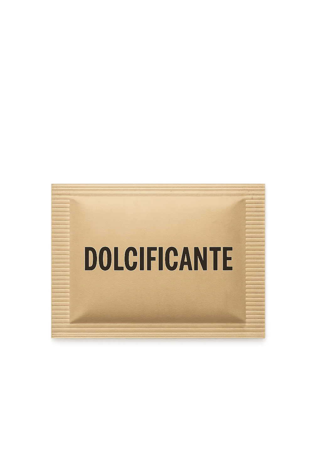 boccetta di dolcificante con la scritta "DOLCIFICANTE" SULL'ETICHETTA, ISOLATA SU SFONDO BIANCO emoji
