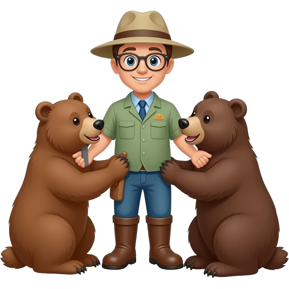 zookeeper for bears emoji