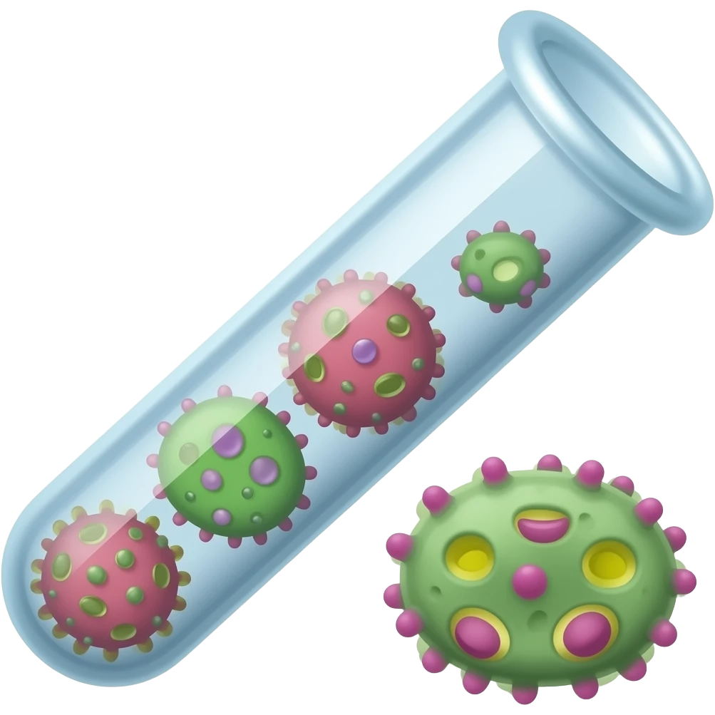 emoji 🧪🦠 emoji