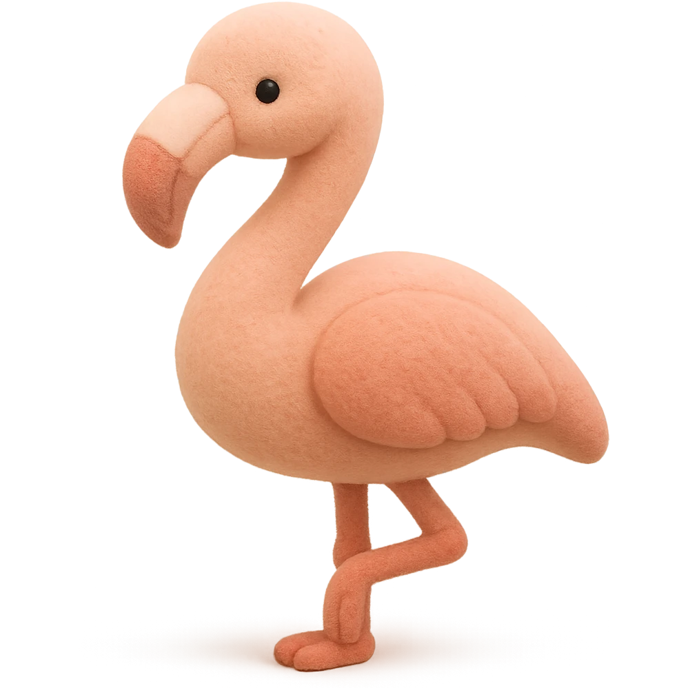 flamingo emoji