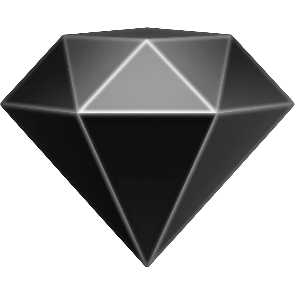 Je veux un diamant noir en emoji en petit  plus petit y me le faut comme emoji emoji