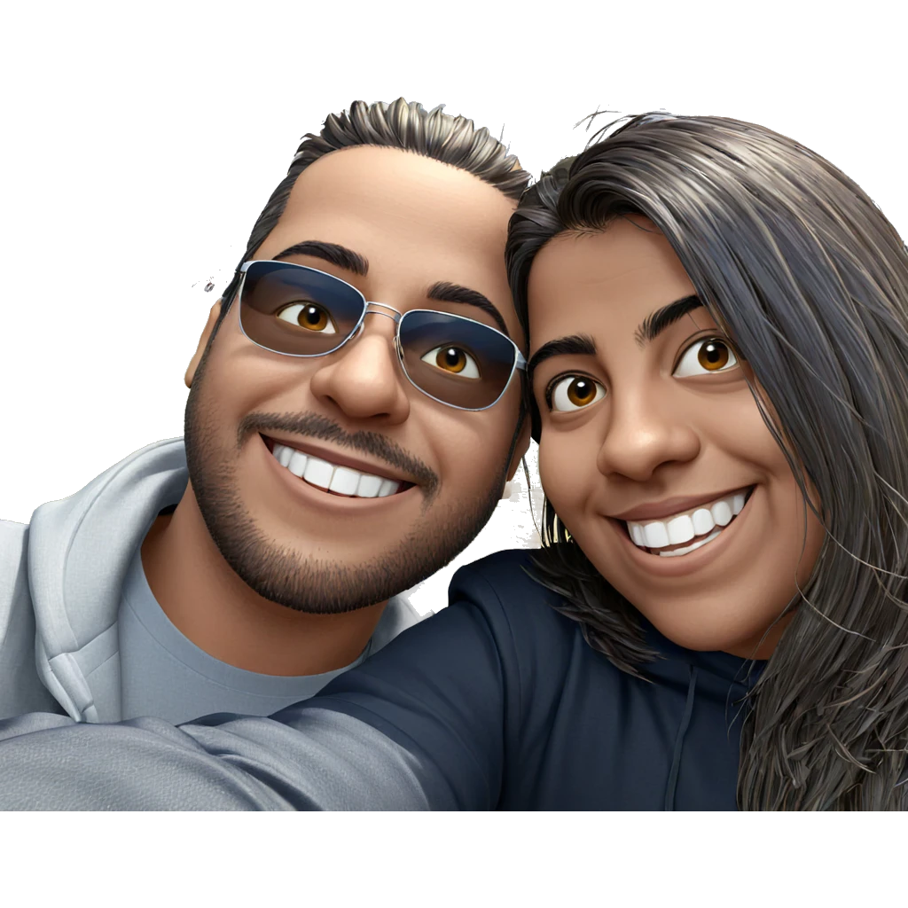 boys enjoying a sunny day emoji