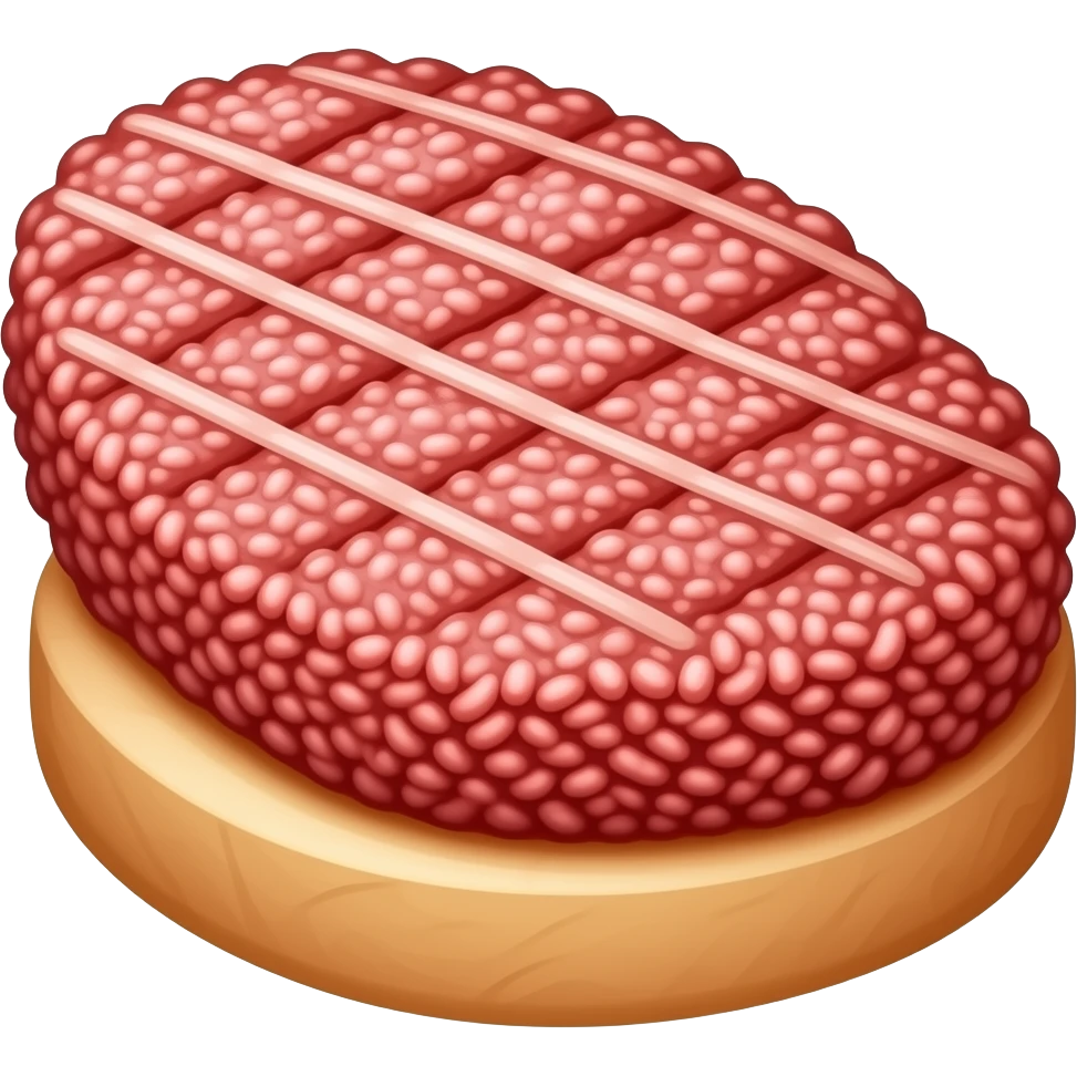 minced meat cutlet emoji