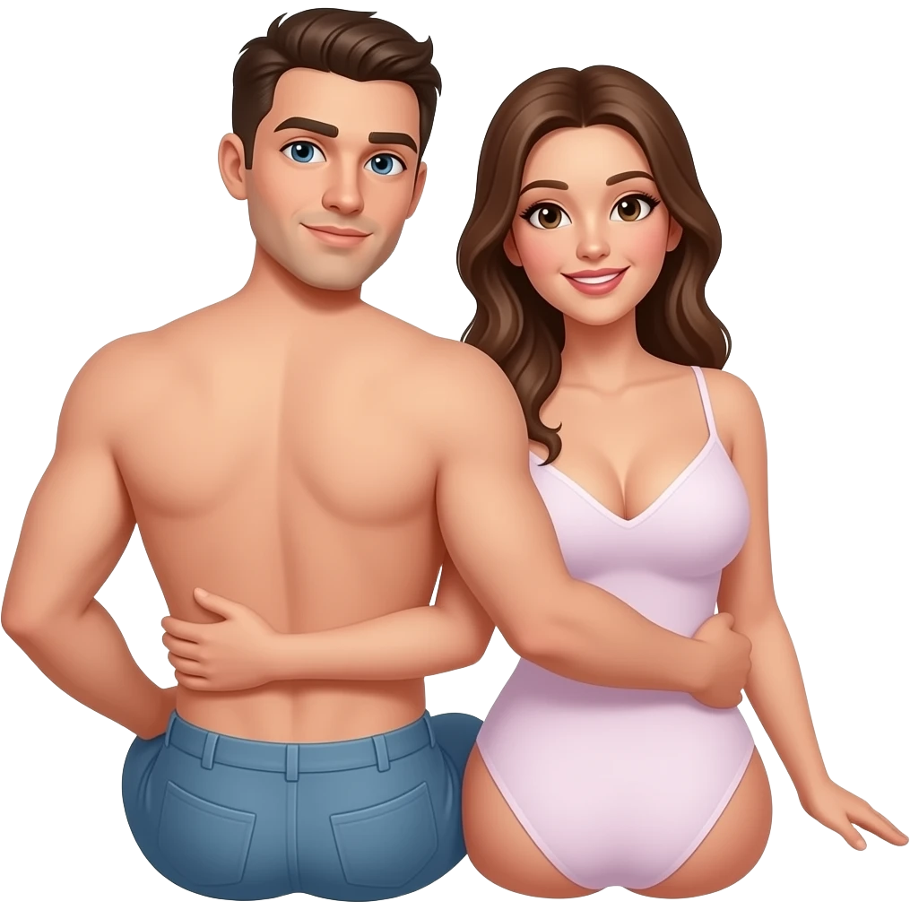 Couple having Sex from behind emoji