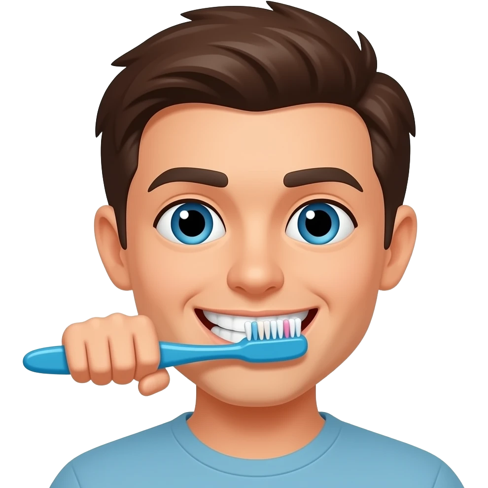 brush teeth emoji