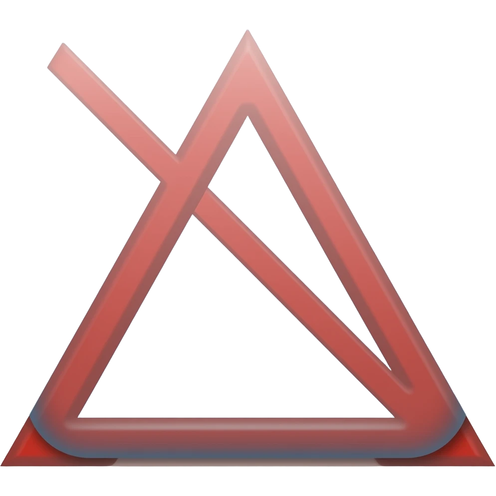 triangle cannot fit in box emoji