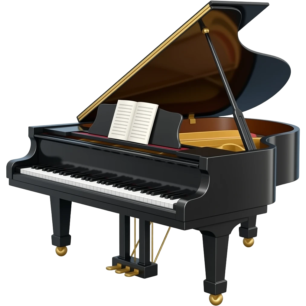 a grand piano emoji emoji