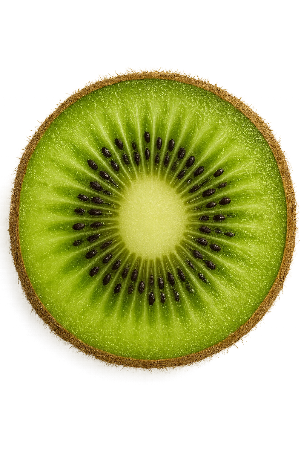 kiwi visto dall'alto, iperrealistiche 4k emoji