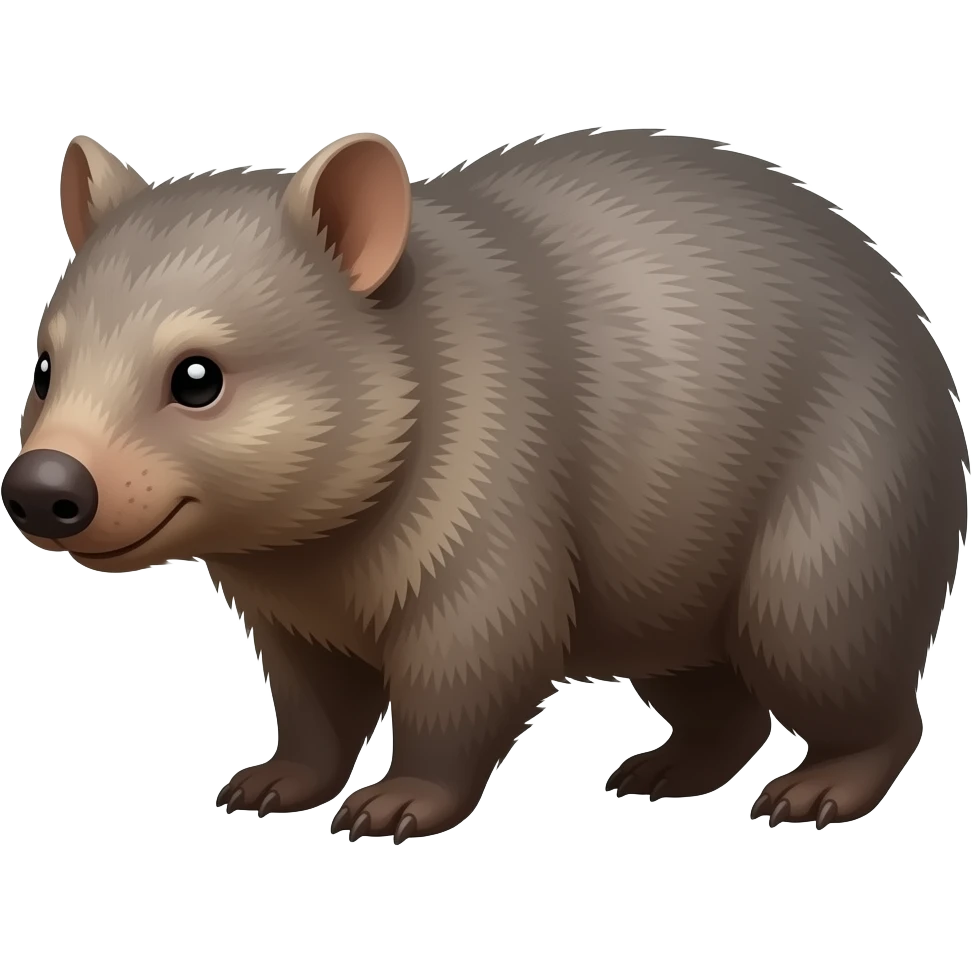 Northern Hairy-nosed Wombat emoji