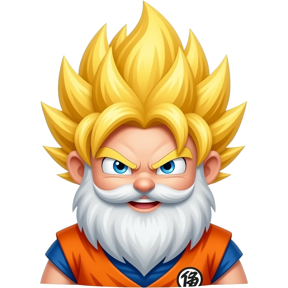 Gnome super saiyan 48x48px emoji