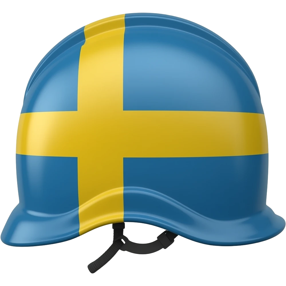 crea un emoji de casco de suecia emoji