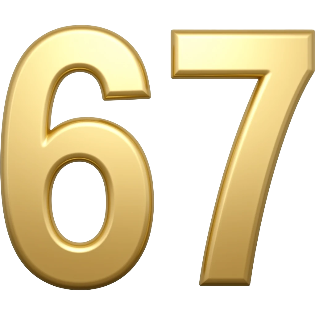 Say 67 emoji