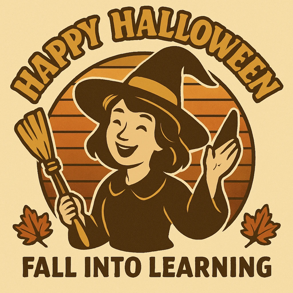 Create images of happy retro withc. Use this image for inspiration. emoji