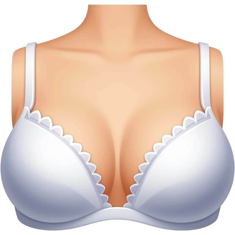Bra boob emoji