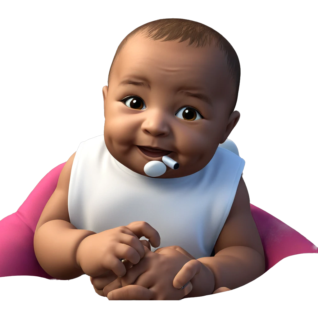 bald man sitting in chair emoji