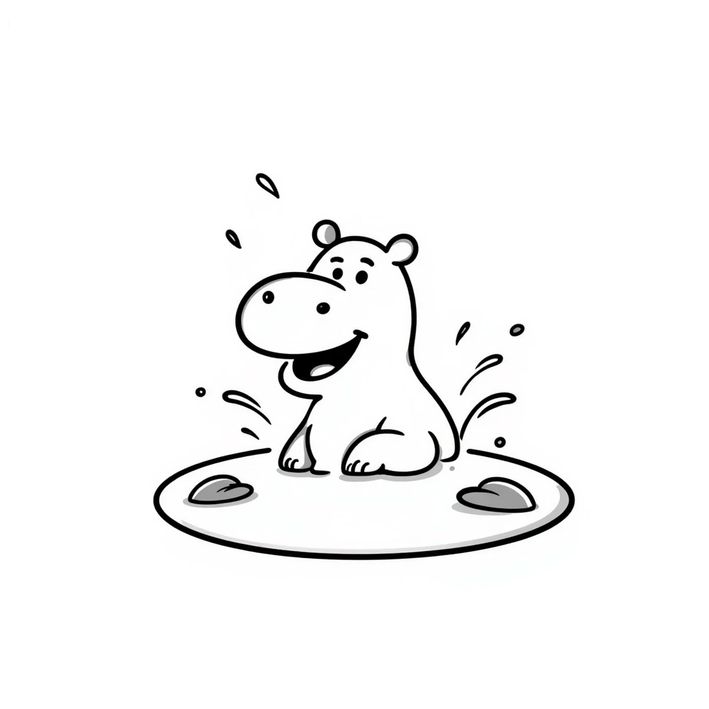 Hippo emoji