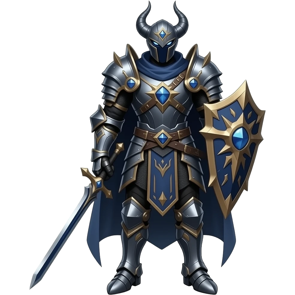 Epic complex knightly divine glorious futuristic detailed dark dusky gloomy deep gothic indigo, realistic Fakémon-Sprigatito-Floragato-Meowscarada-Trico-Sergal-Serval-Vernid-creature (full body) emoji