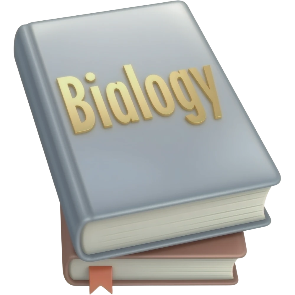Biology book emoji