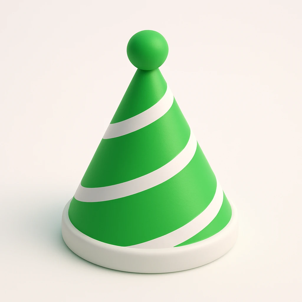 party hat emoji