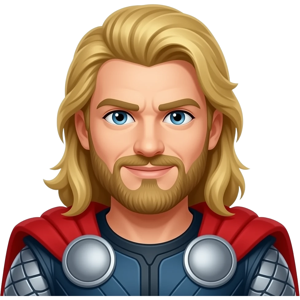 Thor from Heroes and Villains emoji
