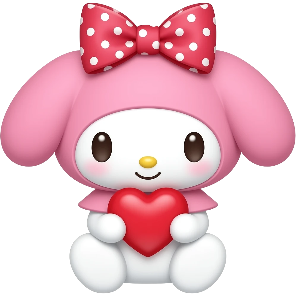 My Melody emoji