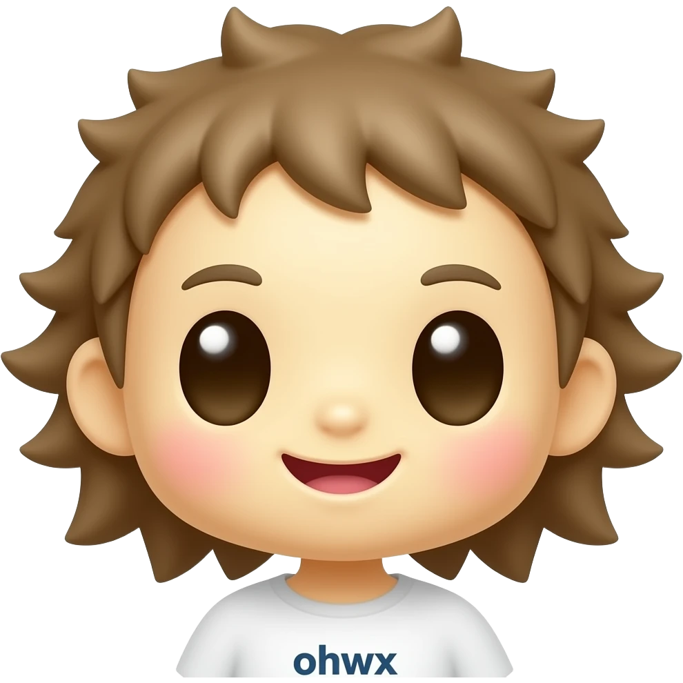 일본 캐릭터 몬치치를 빼닮은 이모지 emoji