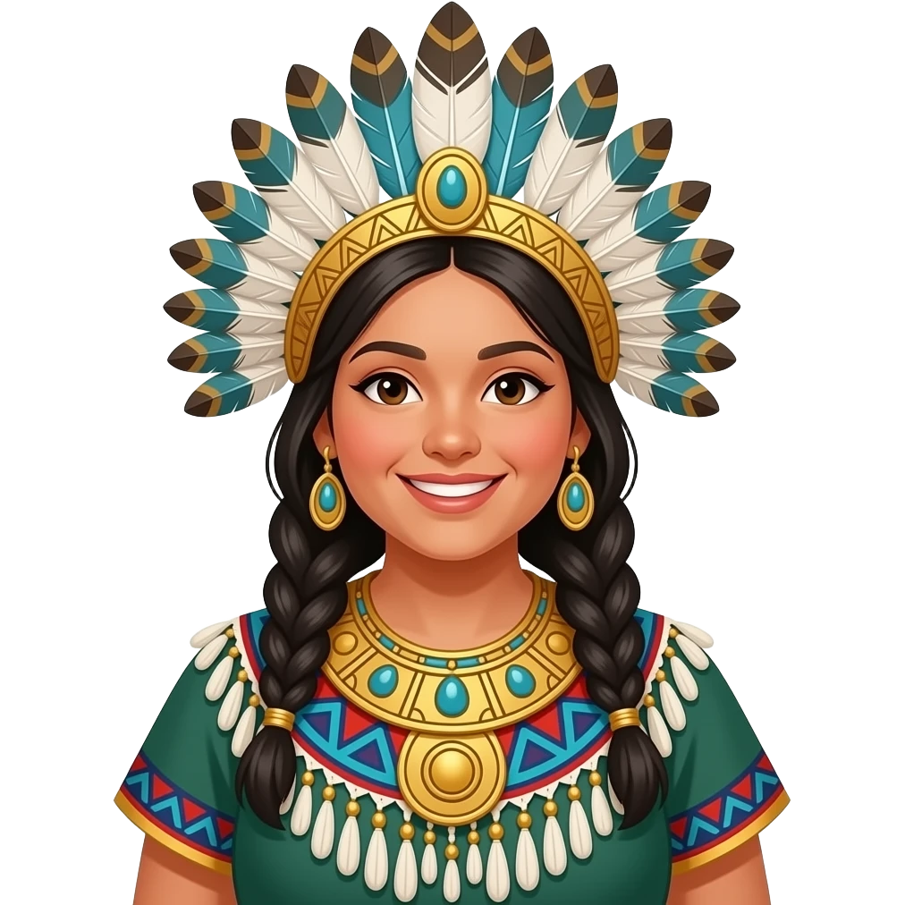 aztec fat girl emoji